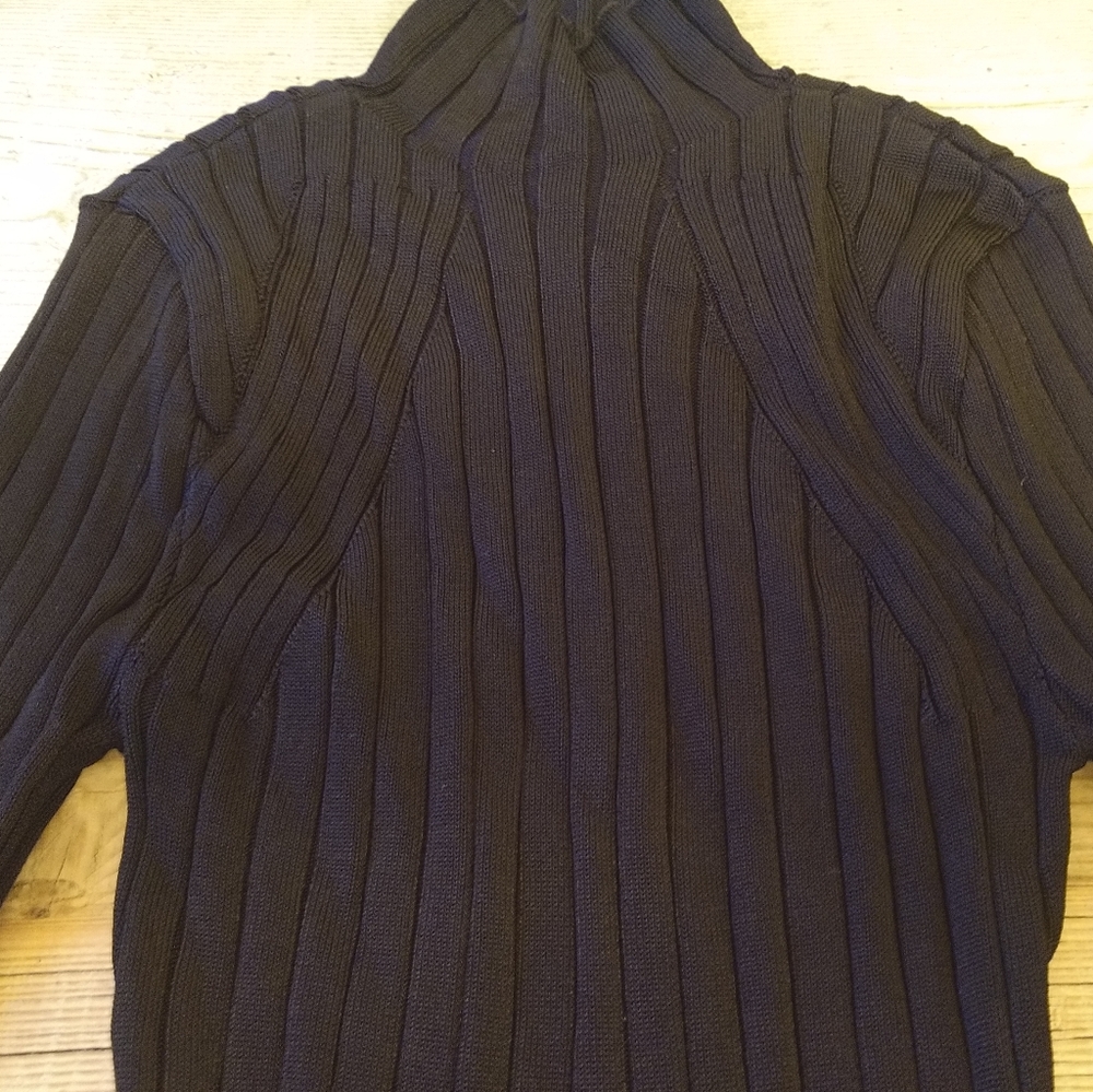 H&M ribbed long sleeve dress